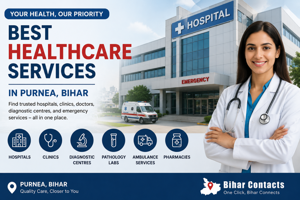 best healthcare services in Purnea Bihar by Bihar Contacts